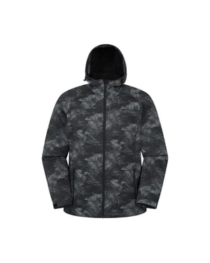 Mountain Warehouse Heren Exodus Doucheproof Soft Shell Jas (Grijs Alloy)