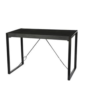 Livingfurn bartafels norris bar table 140cm mangohout / gecoat staal