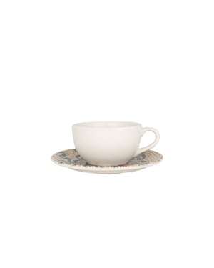 Bonna Koffie kopjes & schotel mesopotamia porselein set van 6