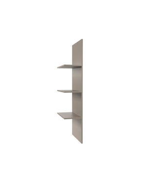 Wasophoogte Verticale indeling zijkast module z4 perle taupe