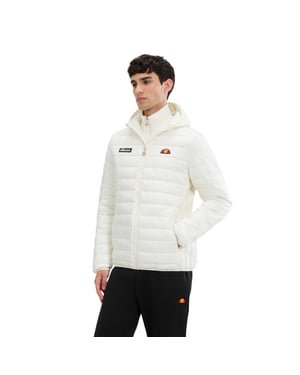 Ellesse Heren Lombardy gewatteerd jack (Gebroken wit)