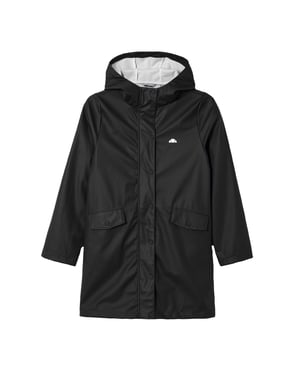 Ellesse Kinderen Neveste Waterdichte Jas (Zwart)