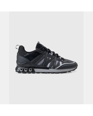 Men's Cruyff Fearia Hex-Tech Trainers in Black Grey