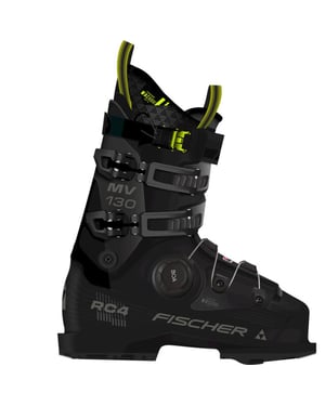 Fischer rc4 130 mv vac boa black skischoenen heren -