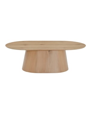 Livingfurn salontafel novero oval 70x120x36cm