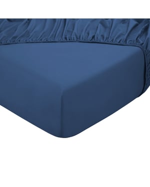 DoubleDry Hoeslaken 100% natuurlijk katoen eenpersoons 90x200 cm zacht &