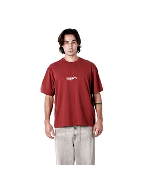 Herrar Oversized T-shirt i bomull med kort ärm Little Core Puffy SPRB3500