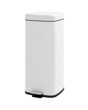 4goodz Pedaalemmer prullenbak 30 liter met soft-close deksel -