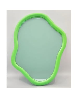 House Vitamin Mirror organic mdf green 30x40cm