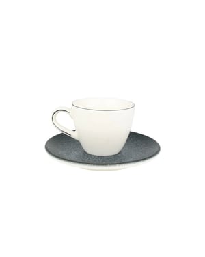 Bonna Espresso kopjes & schotel mega porselein set van 6
