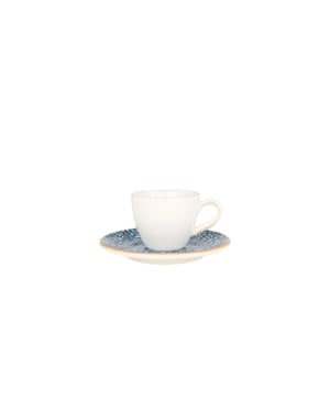 Bonna Espresso kopjes & schotel calif porselein set van 6