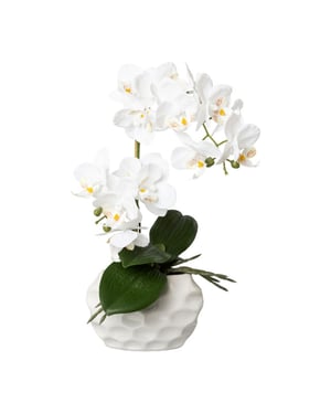 Kopu ® kunstplant orchidee 33 cm in te sierpot 13x9cm -