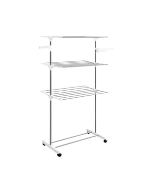 4goodz Droogrek 16 mtr droogruimte 80x60x165 cm - 3 niveaus