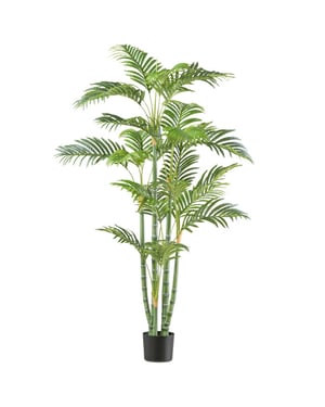 Kopu ® kunstplant bamboepalm 6 tak 115cm in pot -
