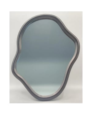House Vitamin Mirror organic mdf black 30x40cm