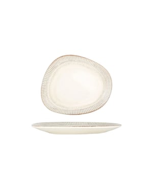 Bonna Dessertbord galata porselein 24 cm set van 6