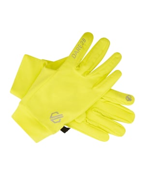 Dare 2B Unisex Cogent II fietshandschoenen voor volwassenen (Fluorescerend Geel)