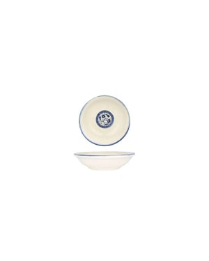 Bonna Serveerschaal esnaf porselein 9 cm (50cc) set van 4