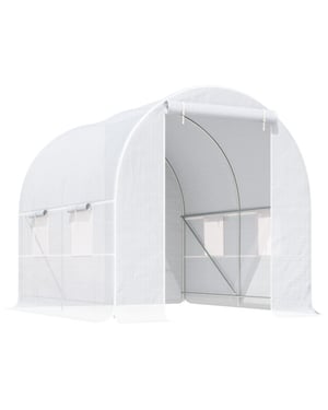 4goodz Outsunny tunnelkas foliekas kweekkas 250x200x200 cm -