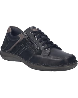 JOSEF SEIBEL Men Low shoe New Anvers 87 in black