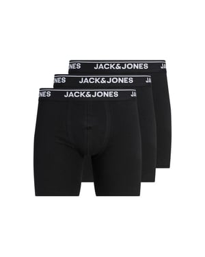 Jack & Jones Heren boxershorts lange pijp jachenry boxer briefs 3-pack
