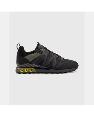 Men's Cruyff Fearia Hex-Tech Trainers in olive