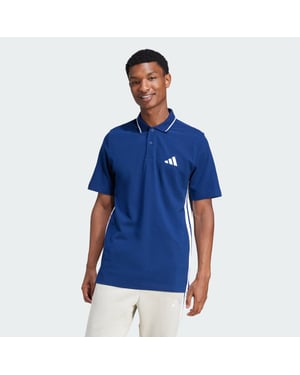 Essentials 3-Stripes Piqué Polo Shirt