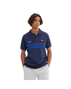 Ellesse Heren Muccia Pique Poloshirt (Navy/Blauw)