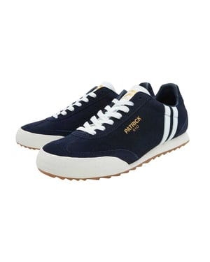 Patrick Mens Rio Suede Trainers (Navy)