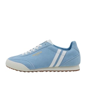 Patrick Mens Rio Suede Trainers (Sky Blue/White)