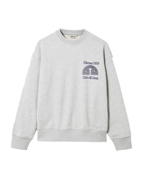 Ellesse Heren Club Di Corsa Sweatshirt (Lichtgrijs)