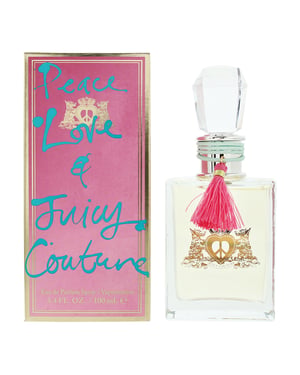 Juicy Couture Peace Love & Juicy Couture Eau de Parfum 100ml Spray For Her