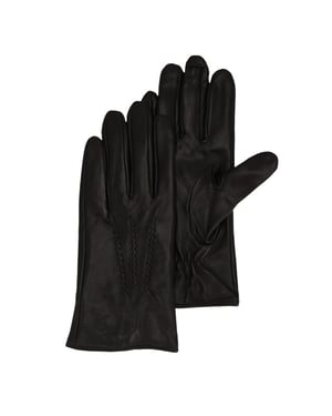 Sarlini Dames leren handschoenen donker