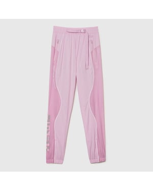 Women's Lacoste Nautical Print Joggers in Pink