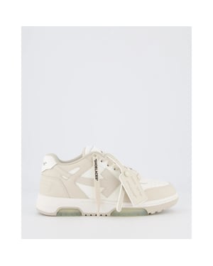 Off White Dames out of office sneaker /beig
