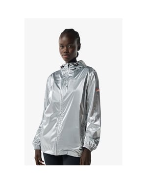 Hunter Hunter Pakkbare Unisex Volwassenen Zilveren Regenjas