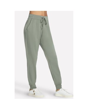 Skechers Skechluxe Elevate Dames Taupe Joggers