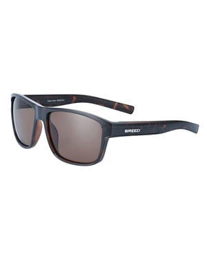Breed Astor gepolariseerde zonnebril - Bruin/Bruin