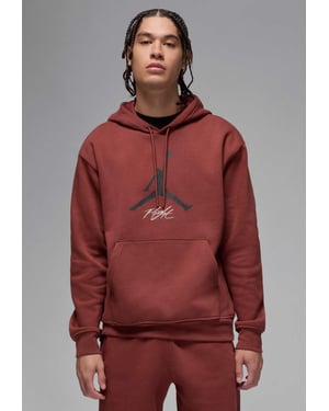Nike Jordan Essentials Baseline Hoodie in Red