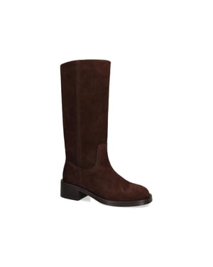 Suede Riggs Boots