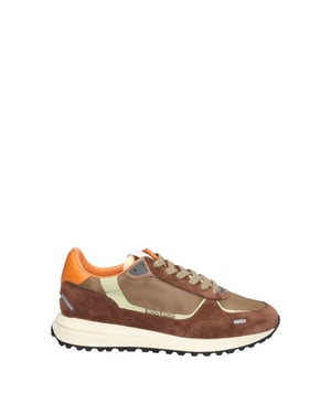 Woolrich WFM 252.030 bruine retro sneakers