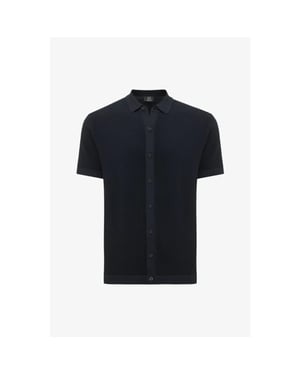 Genti Polo 8 buttons ss navy