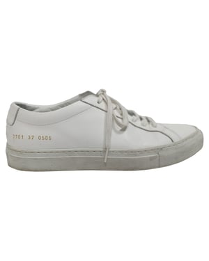 Common Projects Original Achilles Sneakers i vitt läder