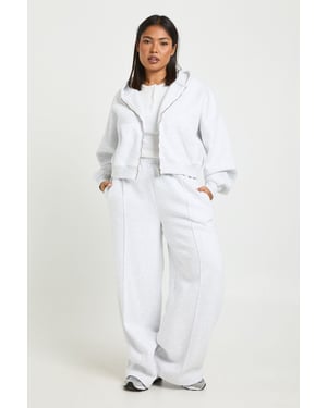 Plus Core Basic Pintuck Detail Straight Leg Jogger
