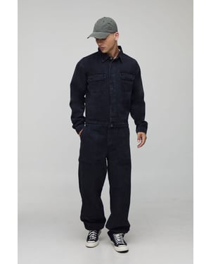 Long Sleeve Relaxed Fit Cargo Boilersuit