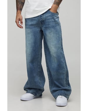 Baggy Rigid Washed Jeans