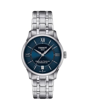 Tissot Chemin Des Tourelles Powermatic 80 Women's Silver Watch T1392071104800