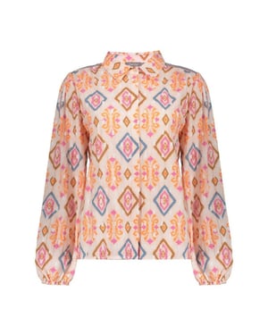 Geisha blouse 63220-20 422 light pink/chambray