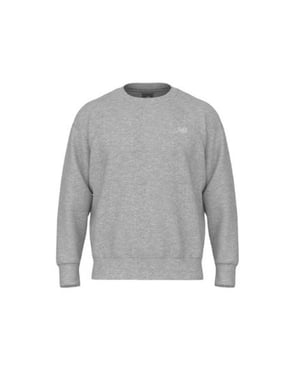 New Balance sport essentials fleece crew sweater heren -