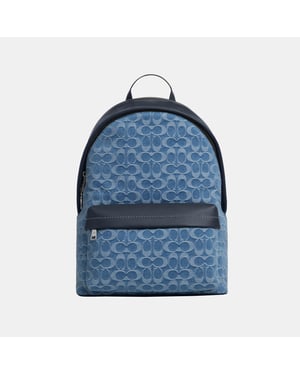 Taylor Backpack In Signature Denim